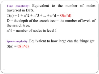 Introduction of Depth First Search with example | PPTX