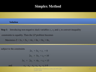 3. Linear Programming The Simplex Method.pptx