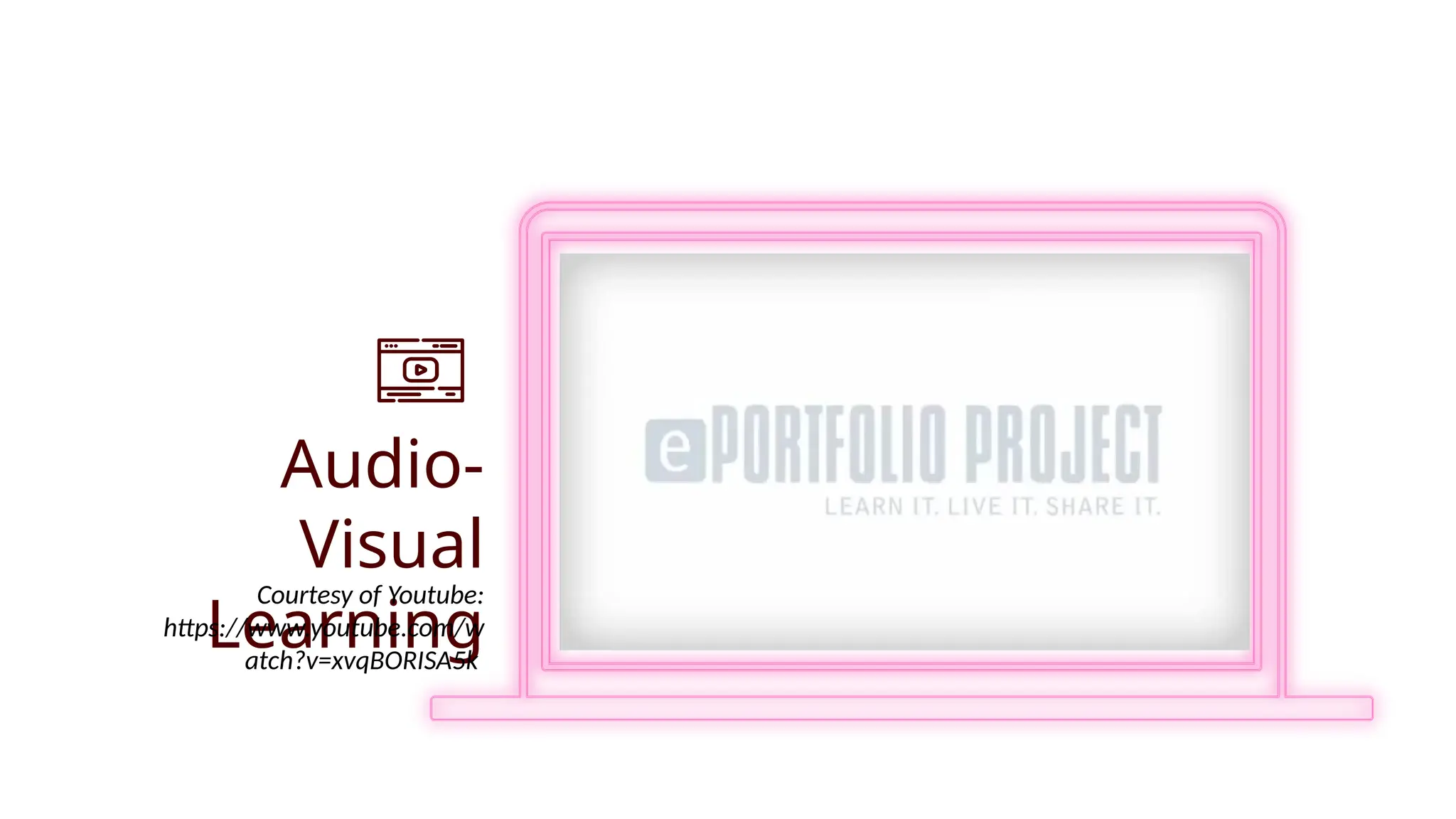 Audio-
Visual
Learning
Courtesy of Youtube:
https://www.youtube.com/w
atch?v=xvqBORISA5k
 