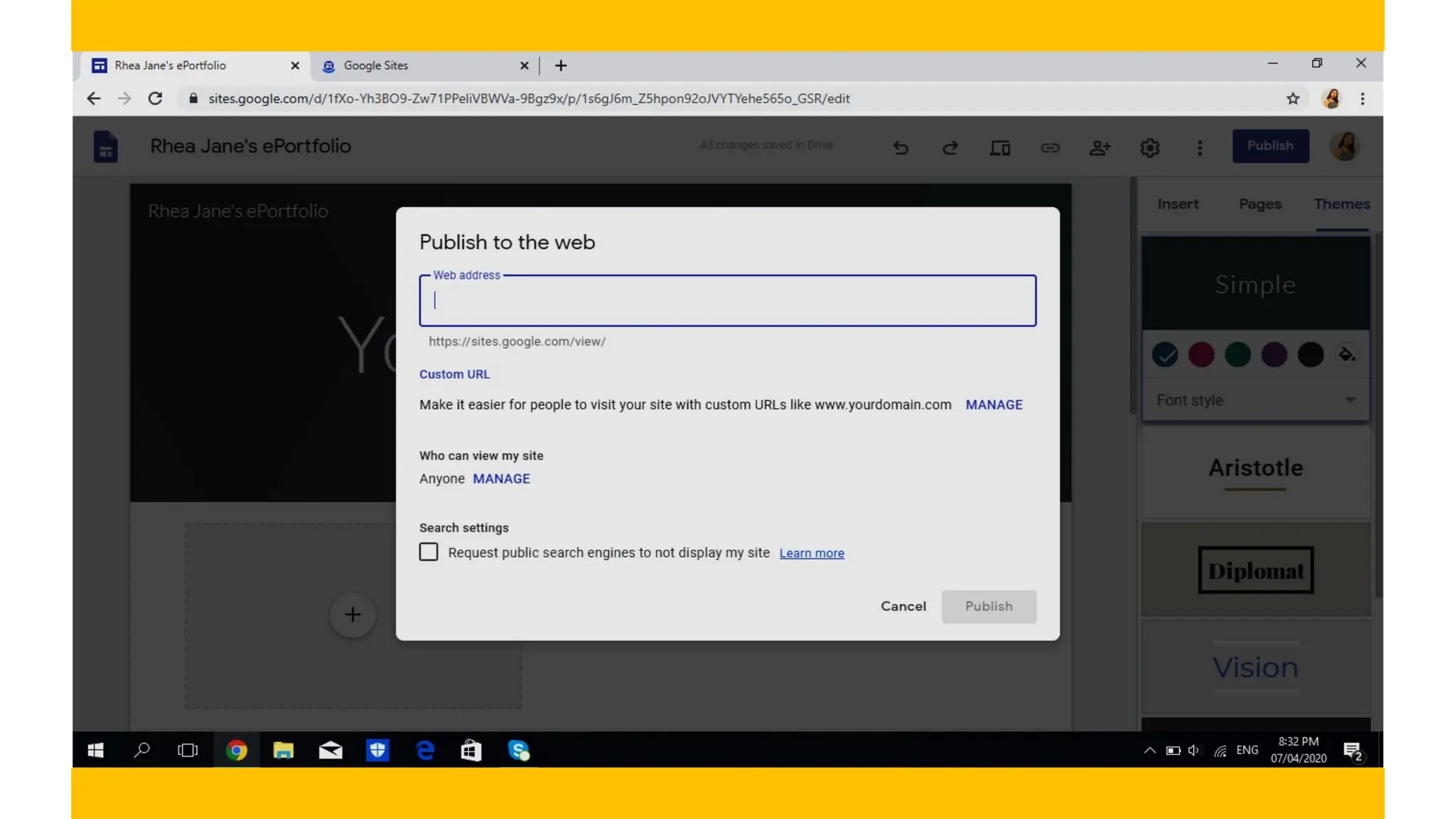 How to create eportfolio guide in pdf....