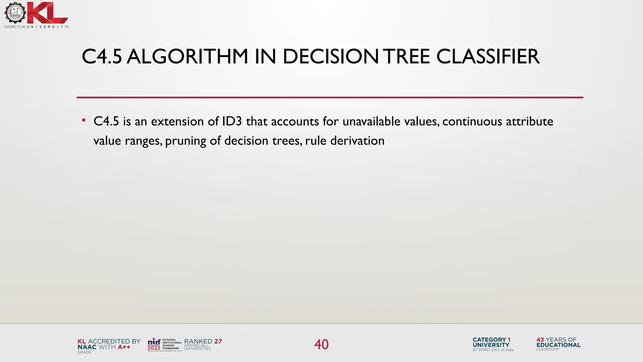 Machine learning tree models for classification | PPT