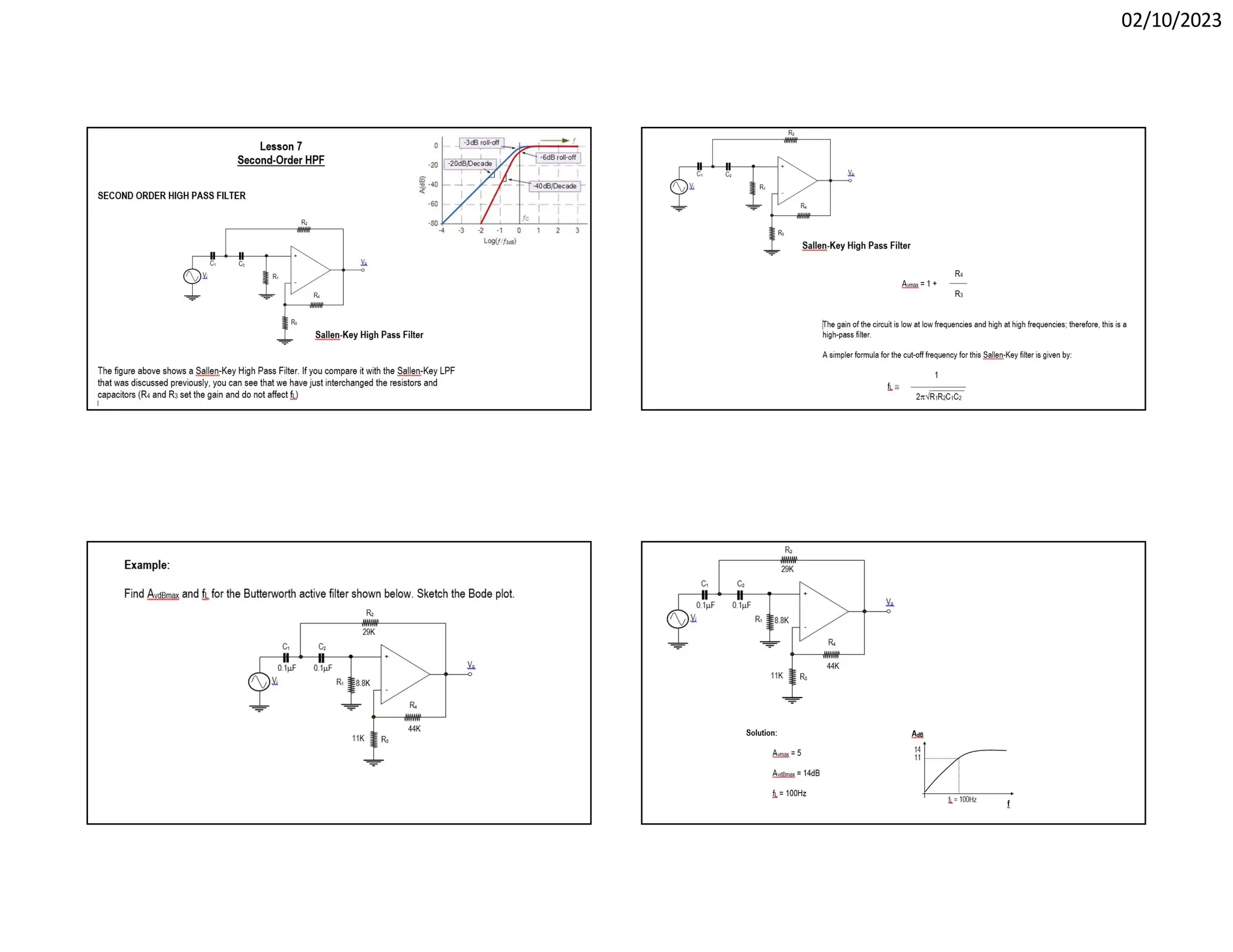 Filters low pass filter high pass filter and band pass filter | PPT