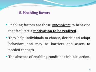 3.Health and Behaviors and their related function | PPT