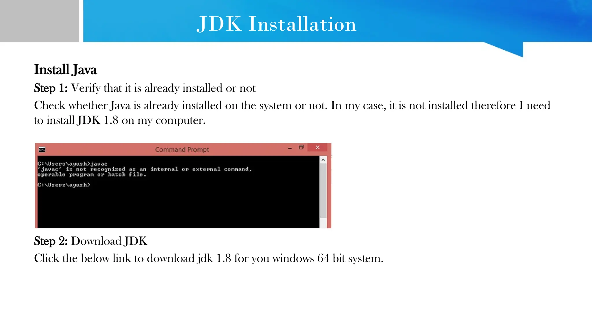 3. Java Installations ppt for engineering | PPT
