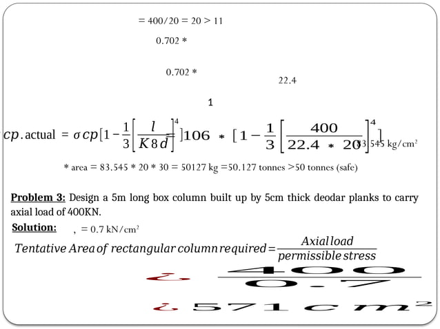 Chapter 3 Timber Structures Iii Ii Pptx