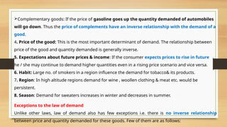 Demand meaning definition and types Demand schedule | PPTX