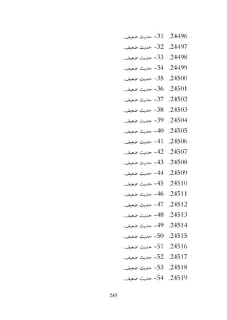 245
24496
.
31
-
.‫ضعيف‬ ‫حديث‬
24497
.
32
-
.‫ضعيف‬ ‫حديث‬
24498
.
33
-
.‫ضعيف‬ ‫حديث‬
24499
.
34
-
.‫ضعيف‬ ‫حديث‬
24500
.
35
-
.‫ضعيف‬ ‫حديث‬
24501
.
36
-
.‫ضعيف‬ ‫حديث‬
24502
.
37
-
.‫ضعيف‬ ‫حديث‬
24503
.
38
-
.‫ضعيف‬ ‫حديث‬
24504
.
39
-
.‫ضعيف‬ ‫حديث‬
24505
.
40
-
.‫ضعيف‬ ‫حديث‬
24506
.
41
-
.‫ضعيف‬ ‫حديث‬
24507
.
42
-
.‫ضعيف‬ ‫حديث‬
24508
.
43
-
.‫ضعيف‬ ‫حديث‬
24509
.
44
-
.‫ضعيف‬ ‫حديث‬
24510
.
45
-
.‫ضعيف‬ ‫حديث‬
24511
.
46
-
.‫ضعيف‬ ‫حديث‬
24512
.
47
-
.‫ضعيف‬ ‫حديث‬
24513
.
48
-
.‫ضعيف‬ ‫حديث‬
24514
.
49
-
.‫ضعيف‬ ‫حديث‬
24515
.
50
-
.‫ضعيف‬ ‫حديث‬
24516
.
51
-
.‫ضعيف‬ ‫حديث‬
24517
.
52
-
.‫ضعيف‬ ‫حديث‬
24518
.
53
-
.‫ضعيف‬ ‫حديث‬
24519
.
54
-
.‫ضعيف‬ ‫حديث‬
 