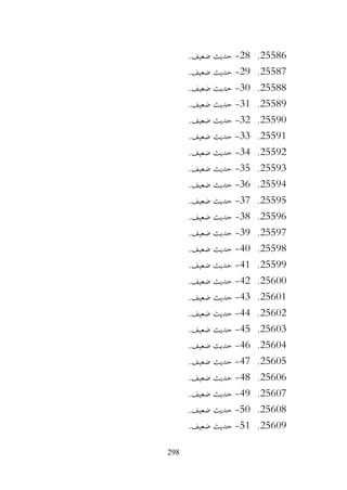 298
25586
.
28
-
.‫ضعيف‬ ‫حديث‬
25587
.
29
-
.‫ضعيف‬ ‫حديث‬
25588
.
30
-
.‫ضعيف‬ ‫حديث‬
25589
.
31
-
.‫ضعيف‬ ‫حديث‬
25590
.
32
-
.‫ضعيف‬ ‫حديث‬
25591
.
33
-
.‫ضعيف‬ ‫حديث‬
25592
.
34
-
.‫ضعيف‬ ‫حديث‬
25593
.
35
-
.‫ضعيف‬ ‫حديث‬
25594
.
36
-
.‫ضعيف‬ ‫حديث‬
25595
.
37
-
.‫ضعيف‬ ‫حديث‬
25596
.
38
-
.‫ضعيف‬ ‫حديث‬
25597
.
39
-
.‫ضعيف‬ ‫حديث‬
25598
.
40
-
.‫ضعيف‬ ‫حديث‬
25599
.
41
-
.‫ضعيف‬ ‫حديث‬
25600
.
42
-
.‫ضعيف‬ ‫حديث‬
25601
.
43
-
.‫ضعيف‬ ‫حديث‬
25602
.
44
-
.‫ضعيف‬ ‫حديث‬
25603
.
45
-
.‫ضعيف‬ ‫حديث‬
25604
.
46
-
.‫ضعيف‬ ‫حديث‬
25605
.
47
-
.‫ضعيف‬ ‫حديث‬
25606
.
48
-
.‫ضعيف‬ ‫حديث‬
25607
.
49
-
.‫ضعيف‬ ‫حديث‬
25608
.
50
-
.‫ضعيف‬ ‫حديث‬
25609
.
51
-
.‫ضعيف‬ ‫حديث‬
 