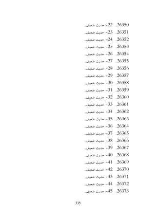 335
26350
.
22
-
.‫ضعيف‬ ‫حديث‬
26351
.
23
-
.‫ضعيف‬ ‫حديث‬
26352
.
24
-
.‫ضعيف‬ ‫حديث‬
26353
.
25
-
.‫ضعيف‬ ‫حديث‬
26354
.
26
-
.‫ضعيف‬ ‫حديث‬
26355
.
27
-
.‫ضعيف‬ ‫حديث‬
26356
.
28
-
.‫ضعيف‬ ‫حديث‬
26357
.
29
-
.‫ضعيف‬ ‫حديث‬
26358
.
30
-
.‫ضعيف‬ ‫حديث‬
26359
.
31
-
.‫ضعيف‬ ‫حديث‬
26360
.
32
-
.‫ضعيف‬ ‫حديث‬
26361
.
33
-
.‫ضعيف‬ ‫حديث‬
26362
.
34
-
.‫ضعيف‬ ‫حديث‬
26363
.
35
-
.‫ضعيف‬ ‫حديث‬
26364
.
36
-
.‫ضعيف‬ ‫حديث‬
26365
.
37
-
.‫ضعيف‬ ‫حديث‬
26366
.
38
-
.‫ضعيف‬ ‫حديث‬
26367
.
39
-
.‫ضعيف‬ ‫حديث‬
26368
.
40
-
.‫ضعيف‬ ‫حديث‬
26369
.
41
-
.‫ضعيف‬ ‫حديث‬
26370
.
42
-
.‫ضعيف‬ ‫حديث‬
26371
.
43
-
.‫ضعيف‬ ‫حديث‬
26372
.
44
-
.‫ضعيف‬ ‫حديث‬
26373
.
45
-
.‫ضعيف‬ ‫حديث‬
 