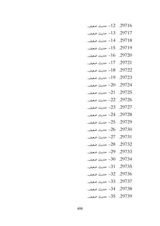 498
29716
.
12
-
.‫ضعيف‬ ‫حديث‬
29717
.
13
-
.‫ضعيف‬ ‫حديث‬
29718
.
14
-
.‫ضعيف‬ ‫حديث‬
29719
.
15
-
.‫ضعيف‬ ‫حديث‬
29720
.
16
-
.‫ضعيف‬ ‫حديث‬
29721
.
17
-
.‫ضعيف‬ ‫حديث‬
29722
.
18
-
.‫ضعيف‬ ‫حديث‬
29723
.
19
-
.‫ضعيف‬ ‫حديث‬
29724
.
20
-
.‫ضعيف‬ ‫حديث‬
29725
.
21
-
.‫ضعيف‬ ‫حديث‬
29726
.
22
-
.‫ضعيف‬ ‫حديث‬
29727
.
23
-
.‫ضعيف‬ ‫حديث‬
29728
.
24
-
.‫ضعيف‬ ‫حديث‬
29729
.
25
-
.‫ضعيف‬ ‫حديث‬
29730
.
26
-
.‫ضعيف‬ ‫حديث‬
29731
.
27
-
.‫ضعيف‬ ‫حديث‬
29732
.
28
-
.‫ضعيف‬ ‫حديث‬
29733
.
29
-
.‫ضعيف‬ ‫حديث‬
29734
.
30
-
.‫ضعيف‬ ‫حديث‬
29735
.
31
-
.‫ضعيف‬ ‫حديث‬
29736
.
32
-
.‫ضعيف‬ ‫حديث‬
29737
.
33
-
.‫ضعيف‬ ‫حديث‬
29738
.
34
-
.‫ضعيف‬ ‫حديث‬
29739
.
35
-
.‫ضعيف‬ ‫حديث‬
 
