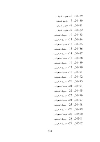 534
30479
.
6
-
.‫ضعيف‬ ‫حديث‬
30480
.
7
-
.‫ضعيف‬ ‫حديث‬
30481
.
8
-
.‫ضعيف‬ ‫حديث‬
30482
.
9
-
.‫ضعيف‬ ‫حديث‬
30483
.
10
-
.‫ضعيف‬ ‫حديث‬
30484
.
11
-
.‫ضعيف‬ ‫حديث‬
30485
.
12
-
.‫ضعيف‬ ‫حديث‬
30486
.
13
-
.‫ضعيف‬ ‫حديث‬
30487
.
14
-
.‫ضعيف‬ ‫حديث‬
30488
.
15
-
.‫ضعيف‬ ‫حديث‬
30489
.
16
-
.‫ضعيف‬ ‫حديث‬
30490
.
17
-
.‫ضعيف‬ ‫حديث‬
30491
.
18
-
.‫ضعيف‬ ‫حديث‬
30492
.
19
-
.‫ضعيف‬ ‫حديث‬
30493
.
20
-
.‫ضعيف‬ ‫حديث‬
30494
.
21
-
.‫ضعيف‬ ‫حديث‬
30495
.
22
-
.‫ضعيف‬ ‫حديث‬
30496
.
23
-
.‫ضعيف‬ ‫حديث‬
30497
.
24
-
.‫ضعيف‬ ‫حديث‬
30498
.
25
-
.‫ضعيف‬ ‫حديث‬
30499
.
26
-
.‫ضعيف‬ ‫حديث‬
30500
.
27
-
.‫ضعيف‬ ‫حديث‬
30501
.
28
-
.‫ضعيف‬ ‫حديث‬
30502
.
29
-
.‫ضعيف‬ ‫حديث‬
 