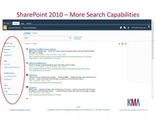 SharePoint 2010 – More Search Capabilities