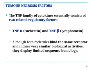 Cachectin 3.3 Biological P. Immunological products ppt | PPTX