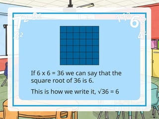 Teaching lesson about Square Numbers and Triangular Numbers | PPTX