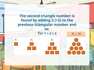Teaching lesson about Square Numbers and Triangular Numbers | PPTX