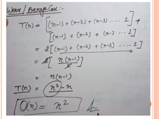 3.Analysis of insertion and bubble sort.ppt