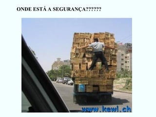 ONDE ESTÁ A SEGURANÇA??????
 