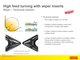 Shapes of inserts that can be used in machining | PPT