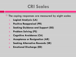 3.COPING RESPONSES INVENTORY GÇô (CRI).pptx