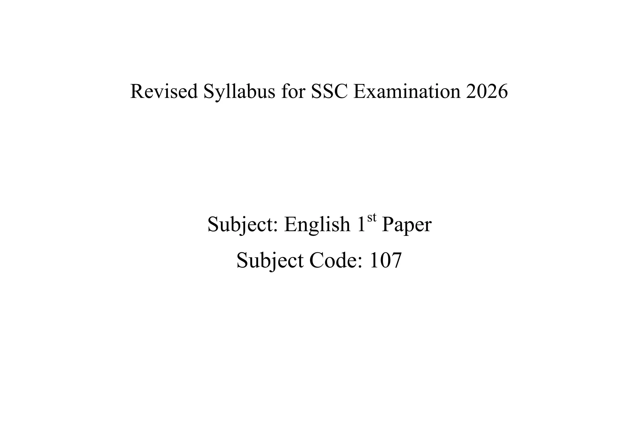 English 1st Paper_SSC_2026 of bangladesh PPT