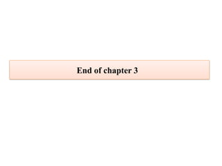 End of chapter 3
 