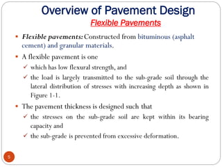 Pavement Design Model 3.1-Overview of Pavement. flexible pavement designpdf | PDF
