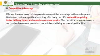 3. Importance of Effective Inventory Control for Business Profitability ...