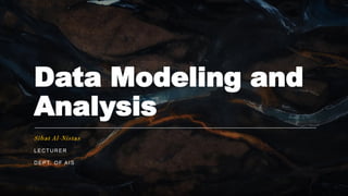 Data Modeling and Analysis Business Analytics.pdf