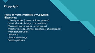 Copyrightable Items 3. Intellectual Property, open source.pptx