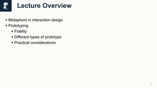 Interaction Design prototype with UI UX perspective | PDF