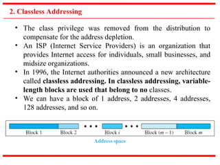 IPV4 addressing and it applications and IPV6 | PPT