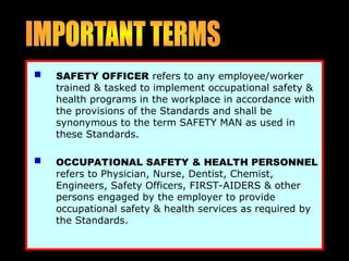 Safety Roles BOSH SAFETY OFFICER Basic Roles and respolnsibilities | PPT