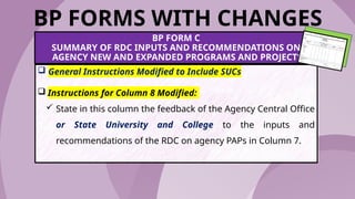 3. Budget Preparation Forms and Instructions (Updates).pptx