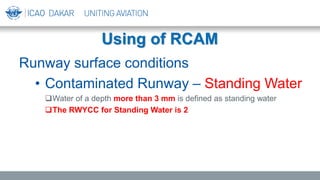 RCAM and RCR - ICAO Guidelines on RCAM and RCR | PDF