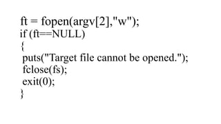 file in c programming of the educationss | PPTX
