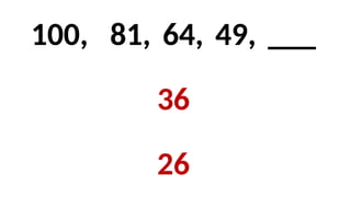 Problem Solving with Patterns or Sequences | PPTX