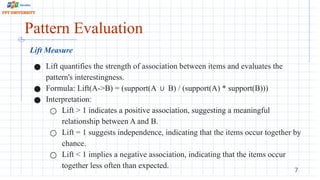 Pattern Evaluation and Discovery in Data Mining | PPTX