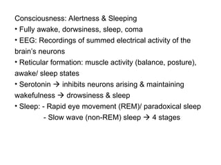 3. Nervous System, mencakup fisiologiogi | PPT
