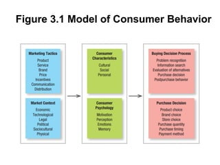 Figure 3.1 Model of Consumer Behavior
 