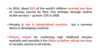 Epidemiology of measles and its prevention.pptx