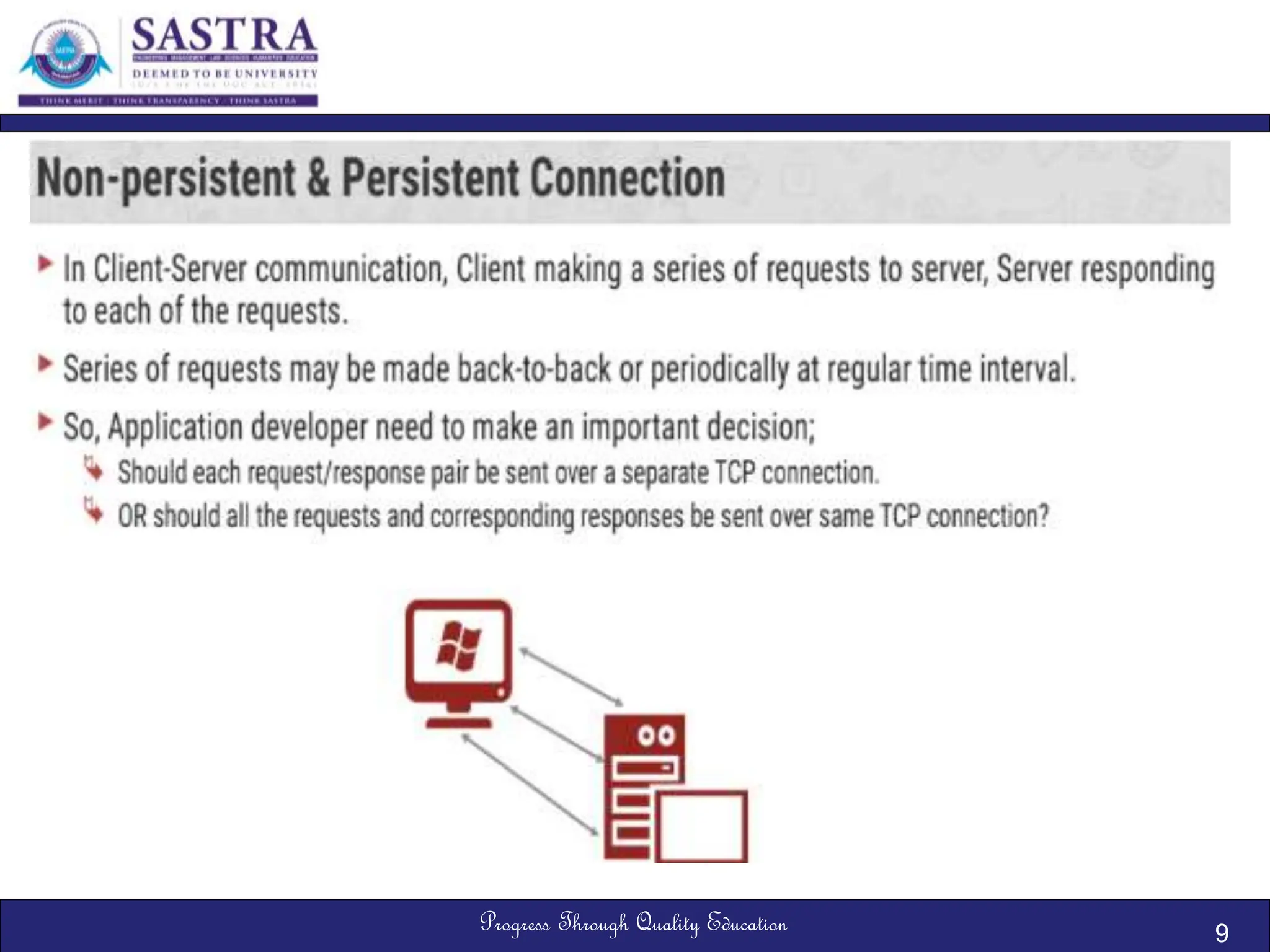 Progress Through Quality Education 9
 