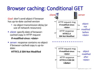 Web and HTTP Protocol in computer networks | PDF