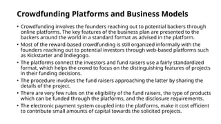Funding Rationale Crowdfunding as Business Funding Alternative Concept and Rationale.pptx