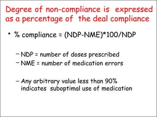 Clinical Pharmacy_Patient Compliance .pptx