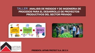 PROYECTOS PRODUCTIVOS, EN LA GESTIÓN DE PROYECTOS | PPTX