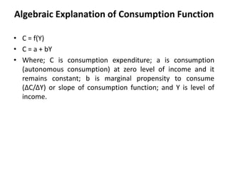 3. Consumption Function & Theories in Macroeconomics | PDF