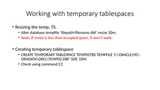 3. Temporary Table Spaces and Groups.pptx