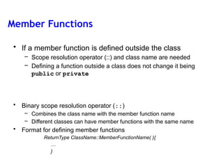3. Class and Object.pptx c++ object oriented programming | PPTX