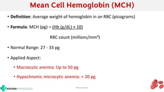 3.Red Blood Cells- PY 2.11,2.12.pdf physiology | PDF