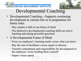 3.5 Performance Improvement_The Role of Employee Mentoring and Coaching ...